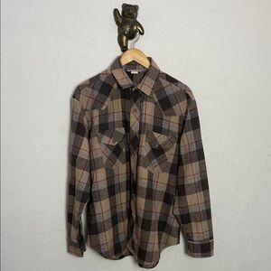 Vintage Kings Road long sleeve flannel Men size XL